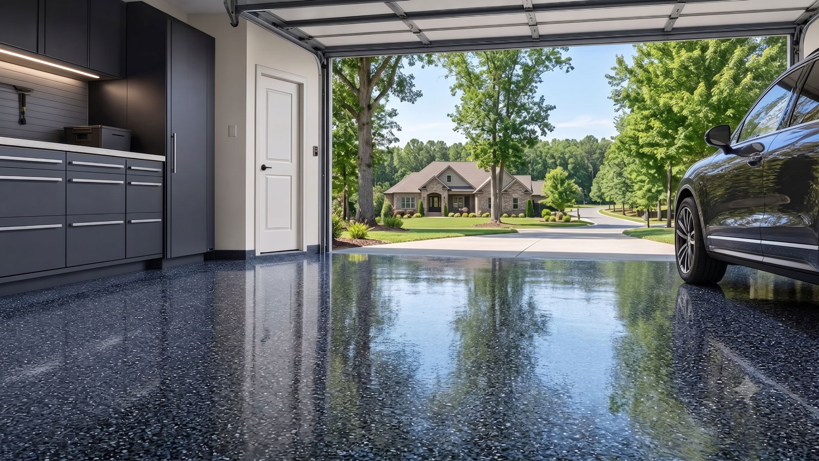 Garage Floor Coating in Akron, OH